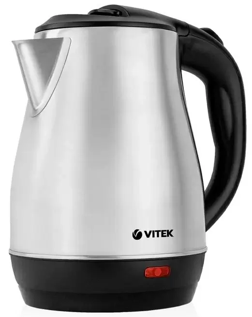 Fierbător de apă Vitek VT-7057, inox/negru