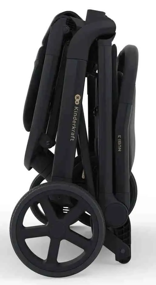 Коляска KinderKraft Nubi 3, черный