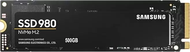 SSD накопитель Samsung 980 NVMe M.2 M.2 NVMe, 500ГБ