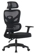 Scaun de birou Xenos Stockholm, negru