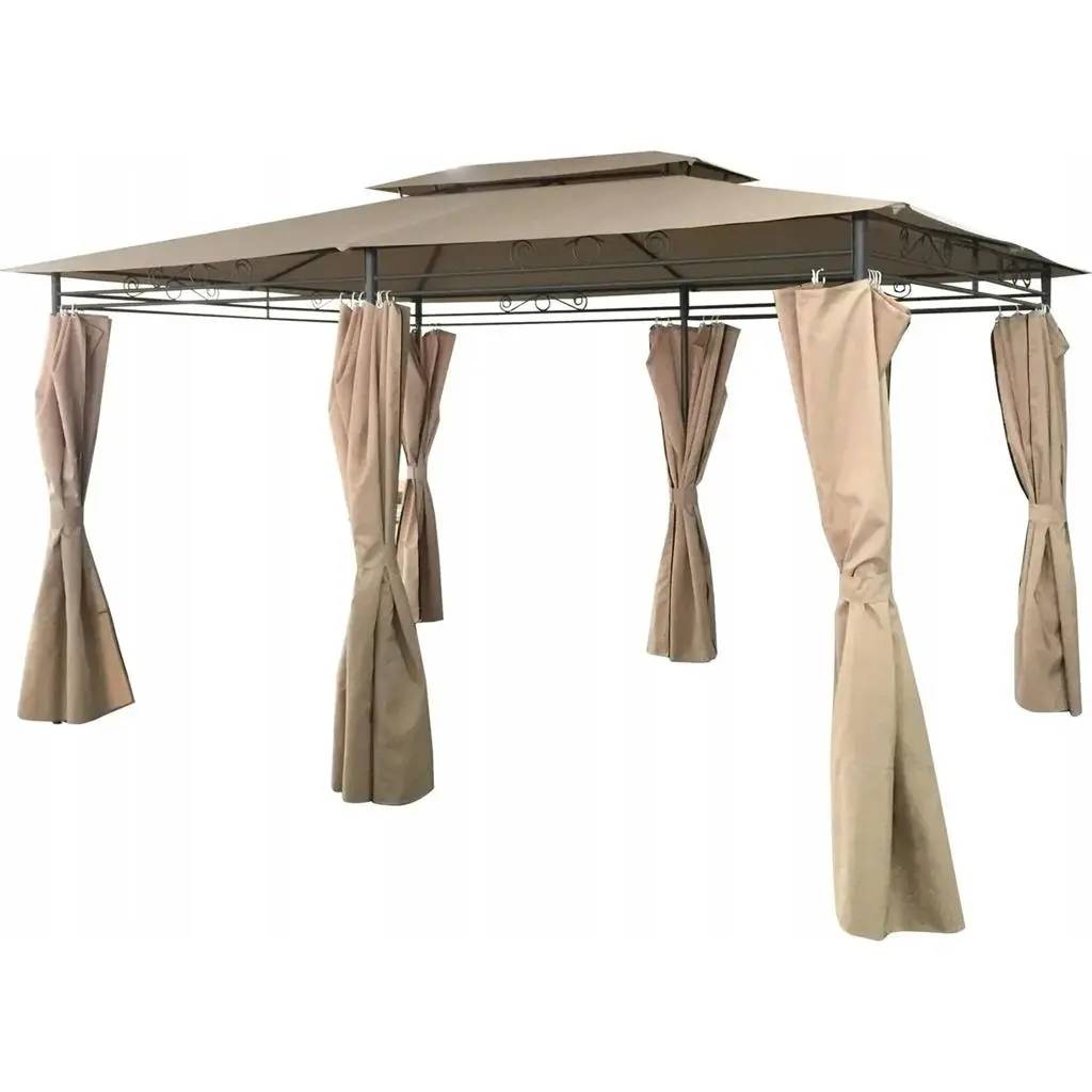 Pavilion de grădină GardenLine TUN5705 3x4x2.65m, bej