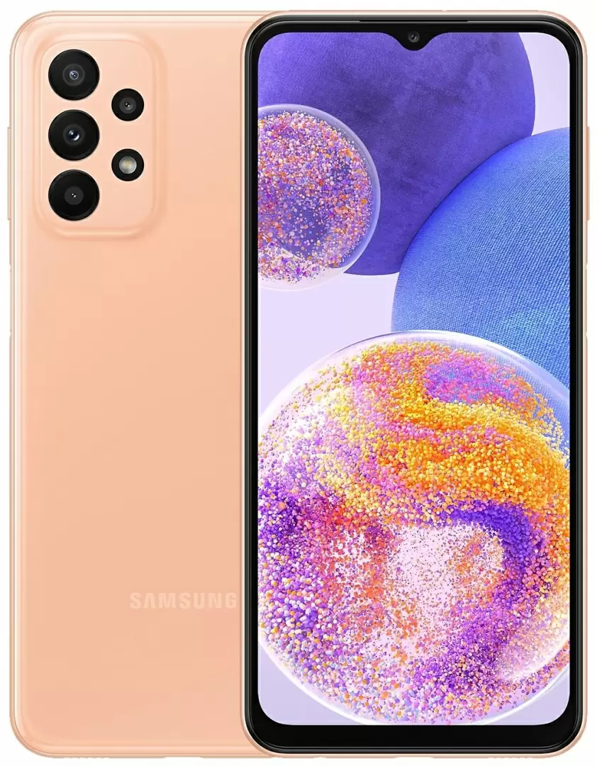 Smartphone Samsung SM-A235 Galaxy A23 4GB/64GB, portocaliu