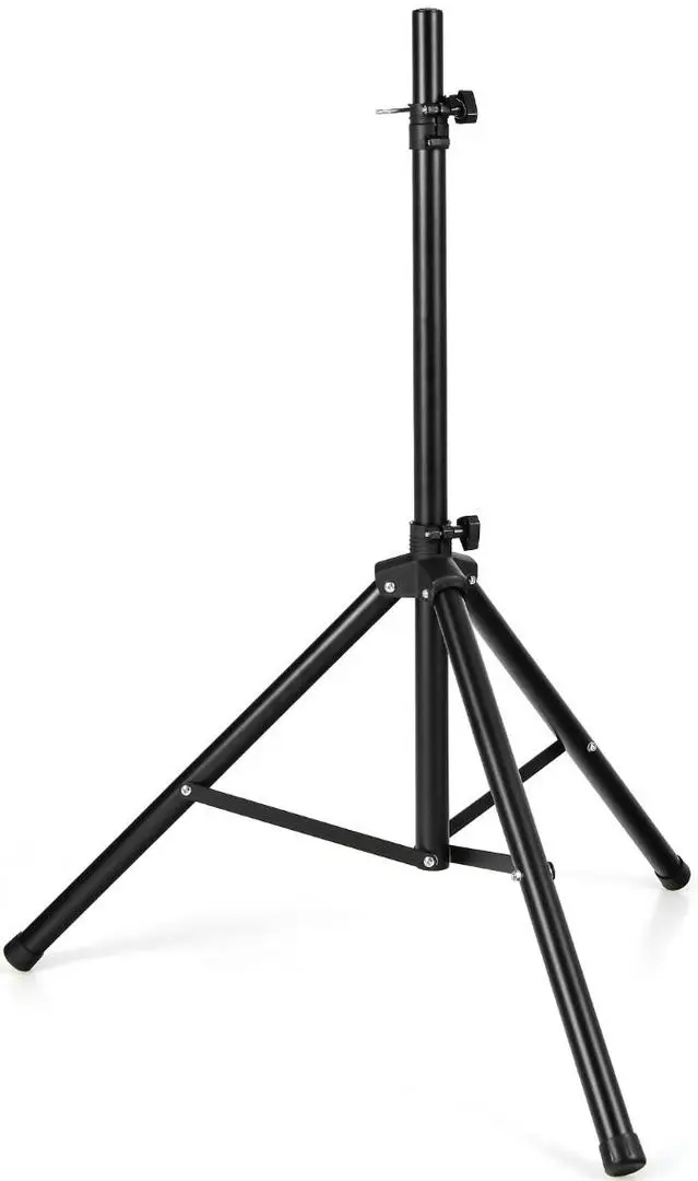 Stativ pentru sistem acustic Costway TL35676, negru pe tehnoparc.md Stativ pentru sistem acustic Costway TL35676, negru