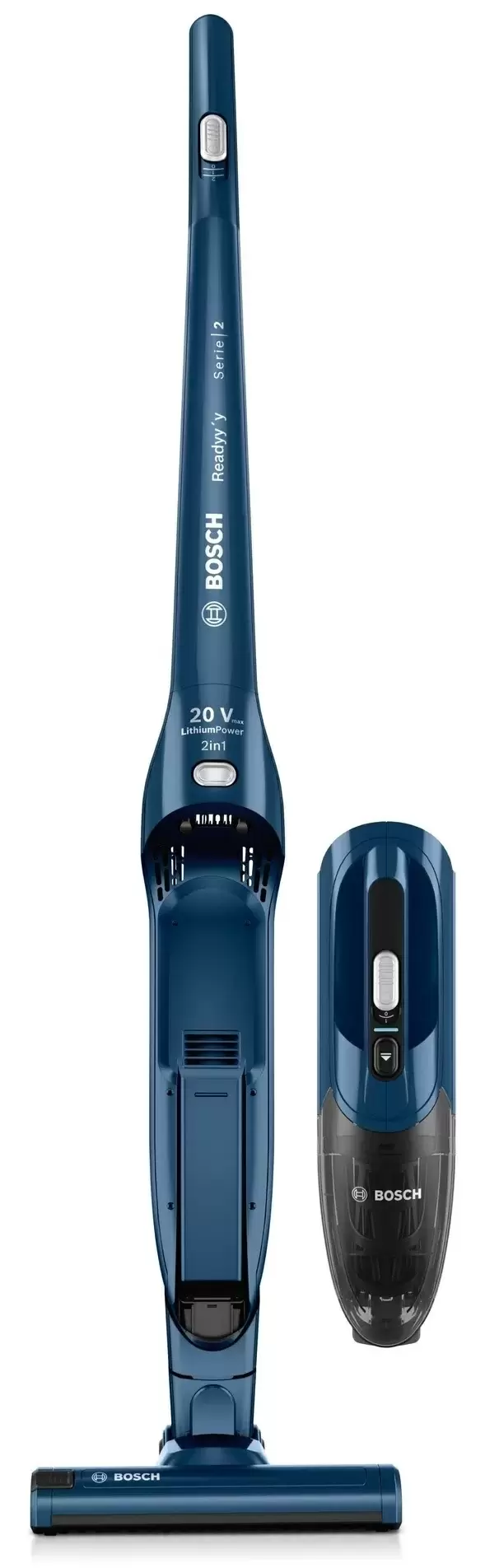 Aspirator vertical Bosch BCHF2MX20, albastru