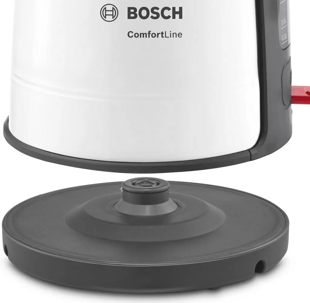 Fierbător de apă Bosch TWK6A011, alb