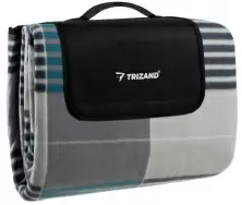 Туристический коврик Trizand 21077 200x200см, серый/синий