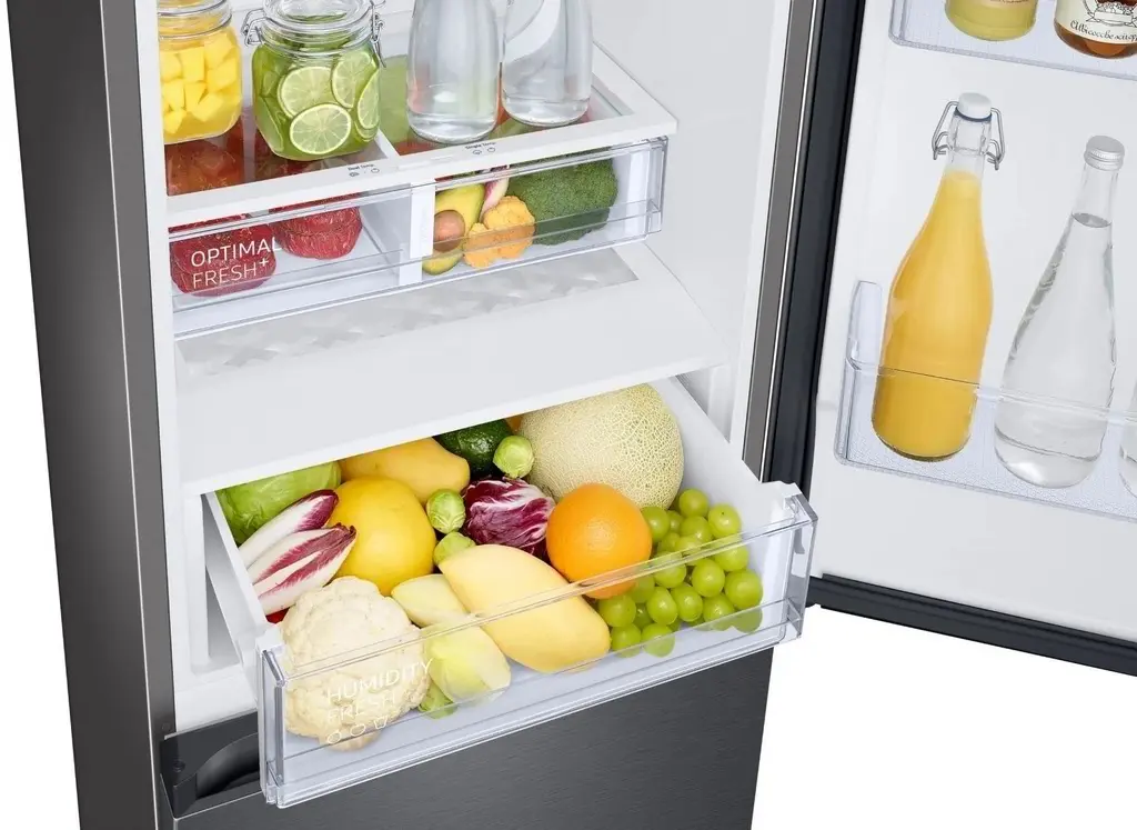 Холодильник Samsung RB36T677FB1/UA, черный