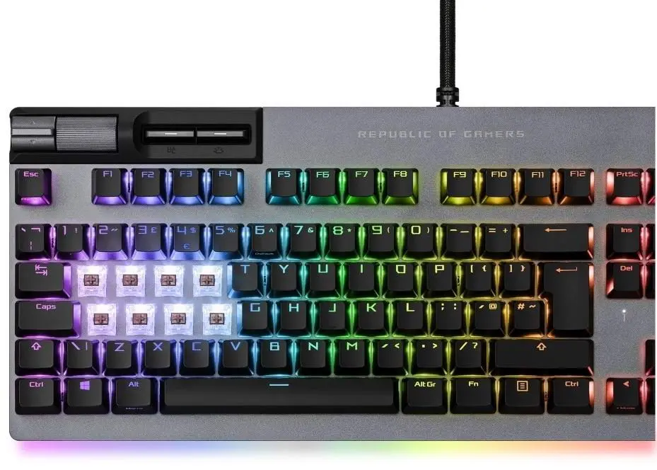 Клавиатура Asus ROG Strix Flare II Gunmetal, черный