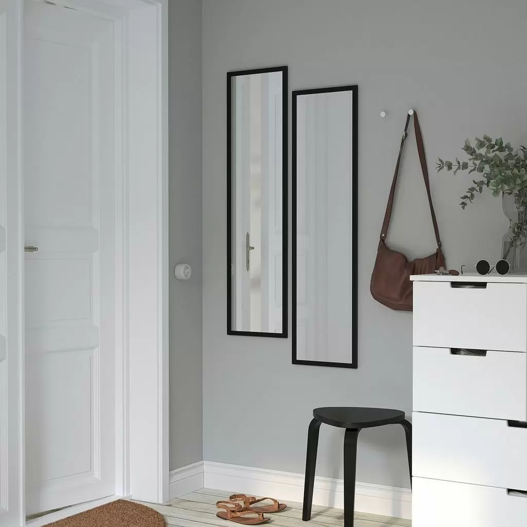 Oglindă IKEA Liljetrad 30x115cm, negru