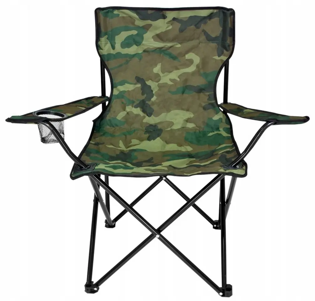 Scaun pliant pentru camping Gotel L66F1, camuflaj