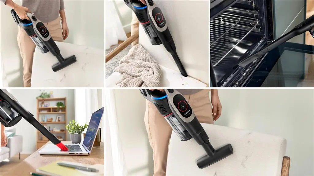 Вертикальный пылесос Bosch BCS931GAC, черный