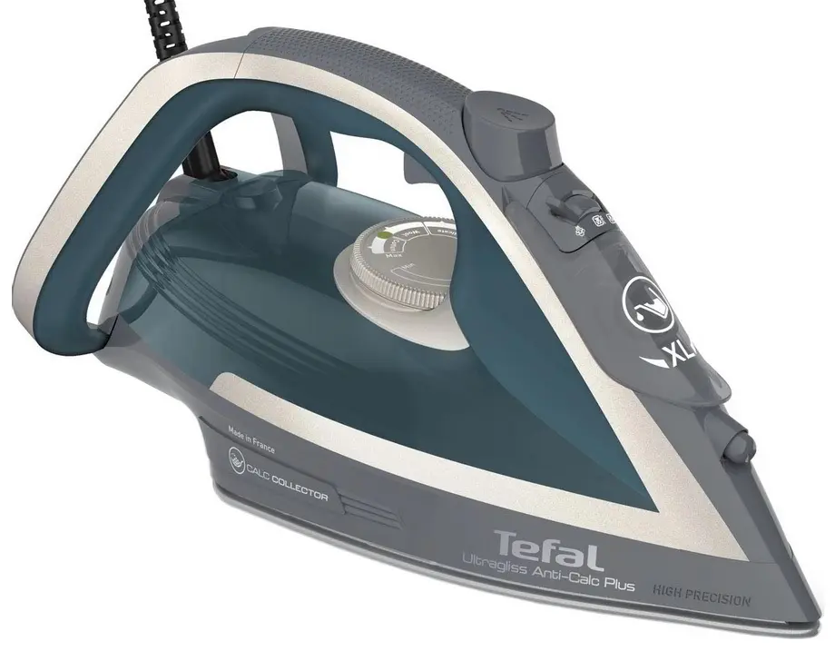 Fier de călcat Tefal FV6842E0, gri/verde