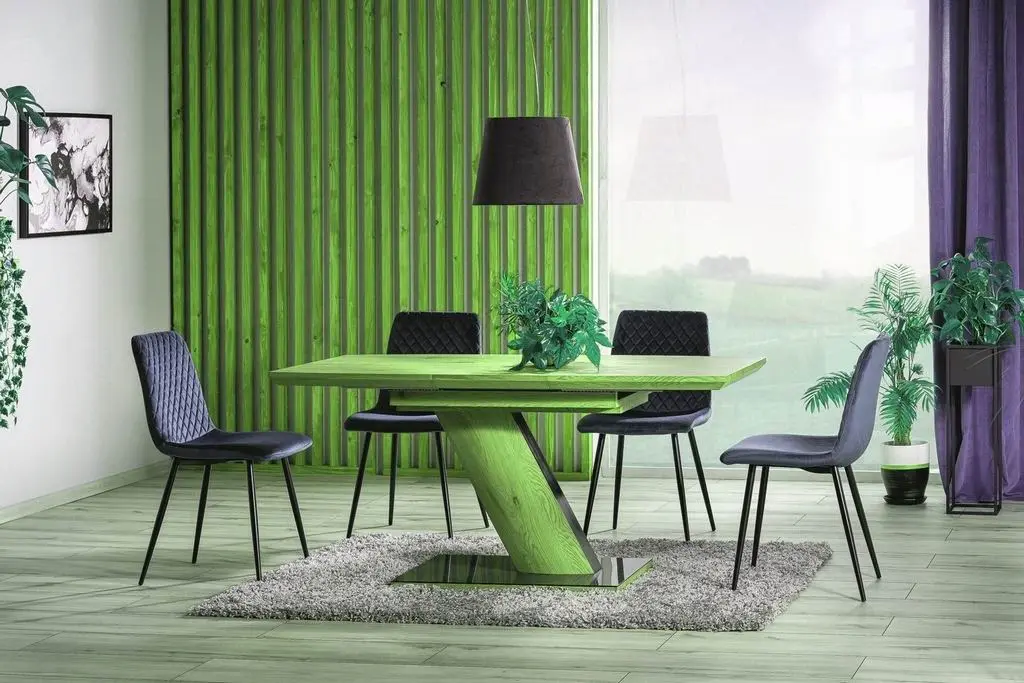 Scaun Signal Irys Velvet, negru/albastru pe tehnoparc.md Scaun Signal Irys Velvet, negru/albastru