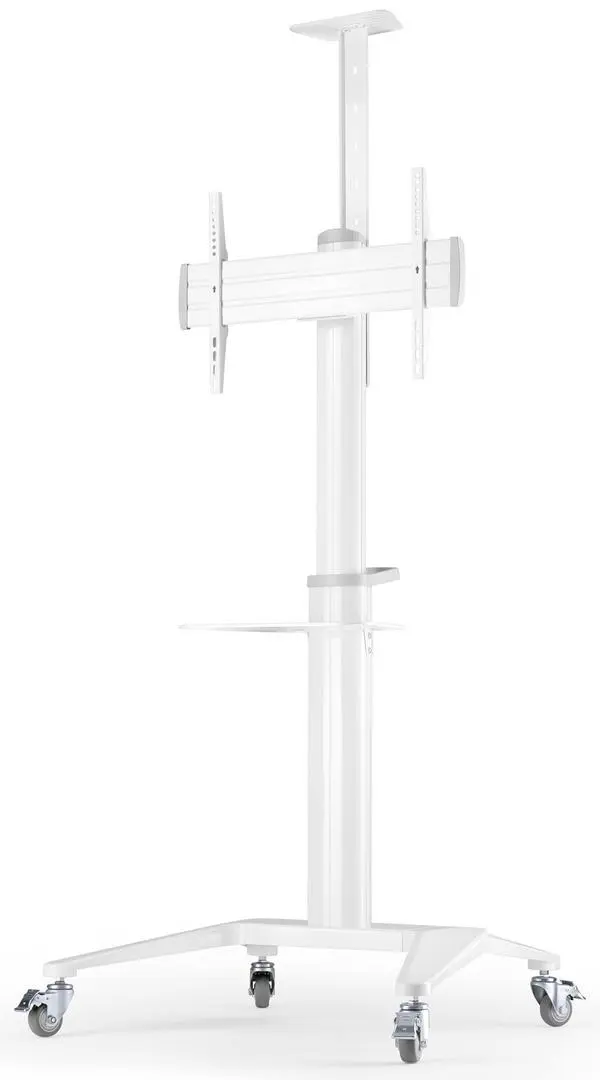 Suport TV de podea Gembird TVS-70T-02-W, alb pe tehnoparc.md Suport TV de podea Gembird TVS-70T-02-W, alb