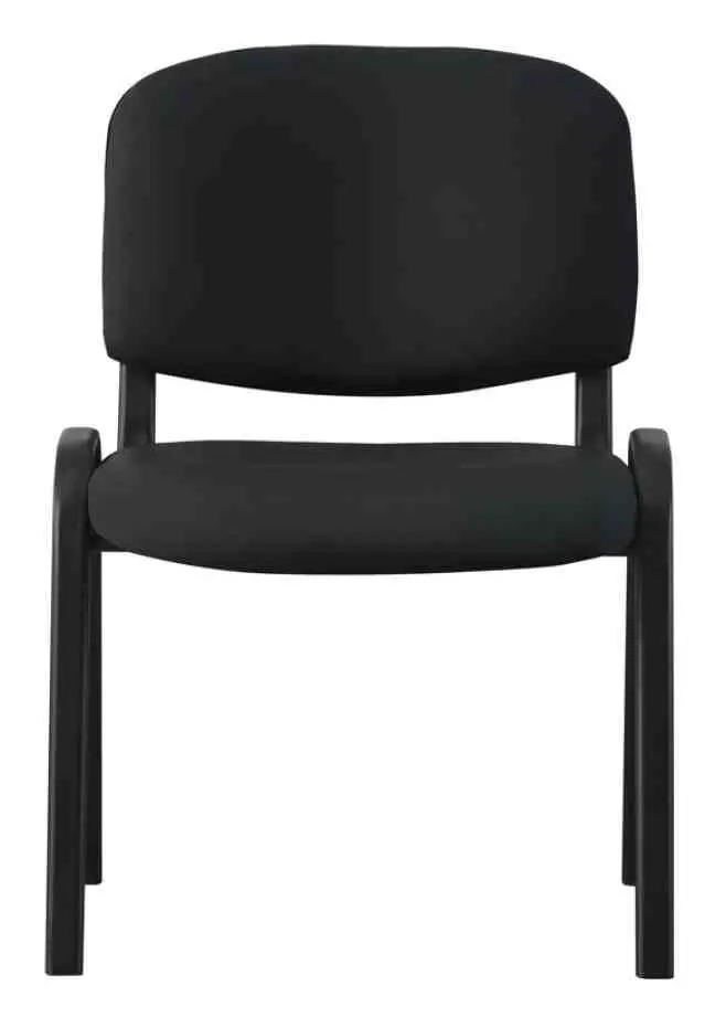 Scaun de birou Xenos Maya Leather, negru