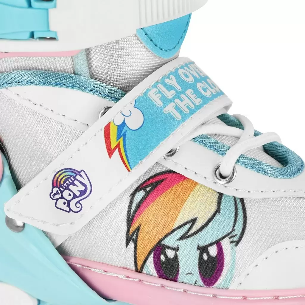 Роликовые коньки Spokey Candy My Little Pony 28-32, белый/розовый