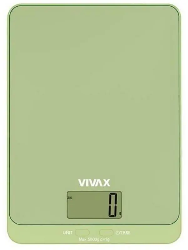 Cântar de bucătărie Vivax KS-502G, verde