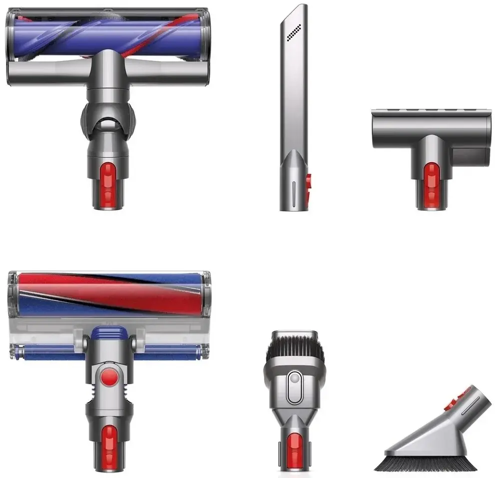 Вертикальный пылесос Dyson V10 Absolute+, серебристый