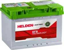 Автомобильный аккумулятор Helden 12V 60Ah EFB