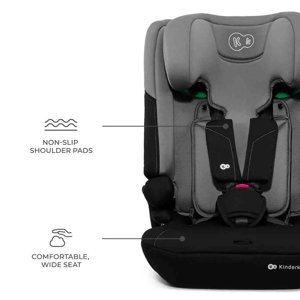 Детское автокресло KinderKraft I-Comfy i-Size, серый