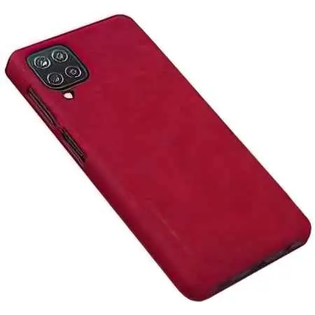 Husă de protecție Nillkin Galaxy A12 Qin LC, roșu