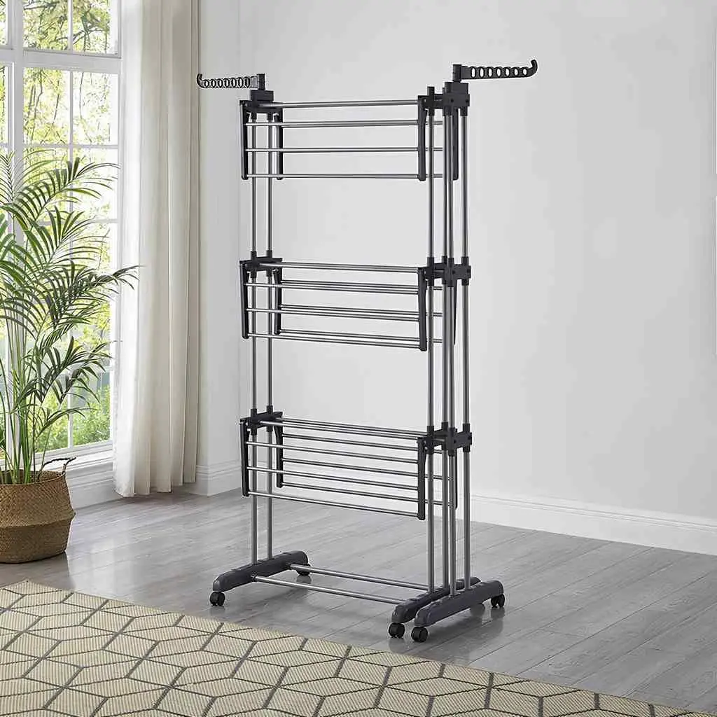 Uscător de rufe 4Life AT92 Towel Rack, gri