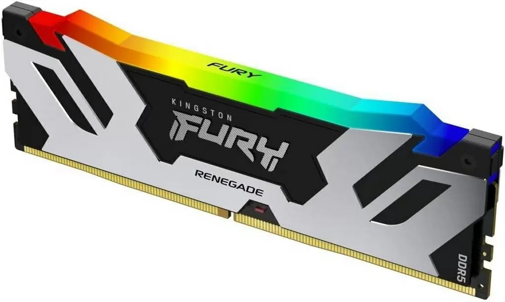 Оперативная память Kingston Fury Renegade RGB 16GB DDR5-6000MHz, CL32-38-38, 1.35V