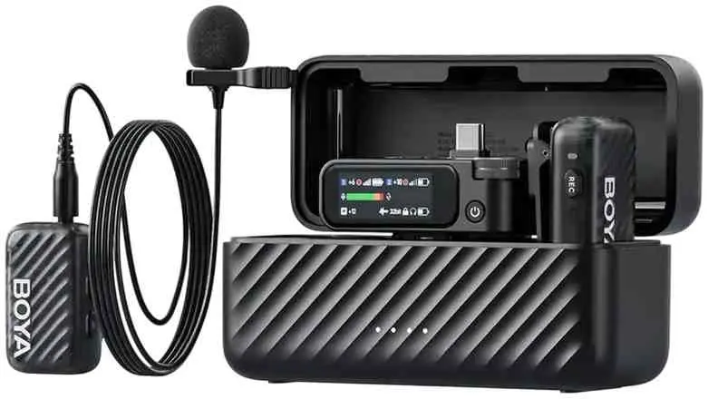 Microfon Boya BOYAMIC, negru