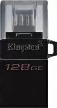 Flash USB Kingston DataTraveler microDuo 3.0 G2 128GB, negru