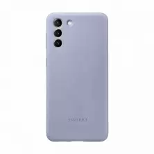 Husă de protecție Samsung Silicone Cover Galaxy S21+, violet