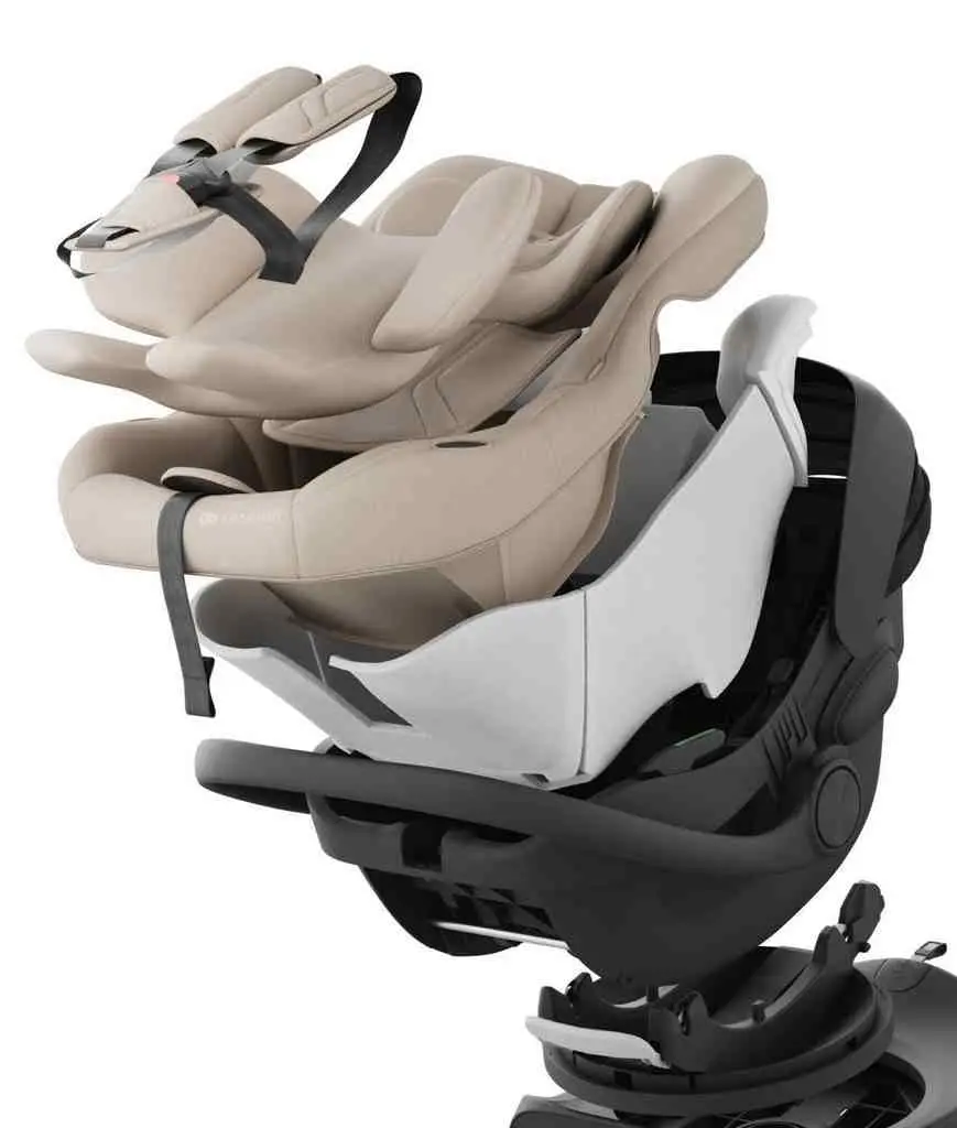 Детское автокресло KinderKraft I-Light, бежевый