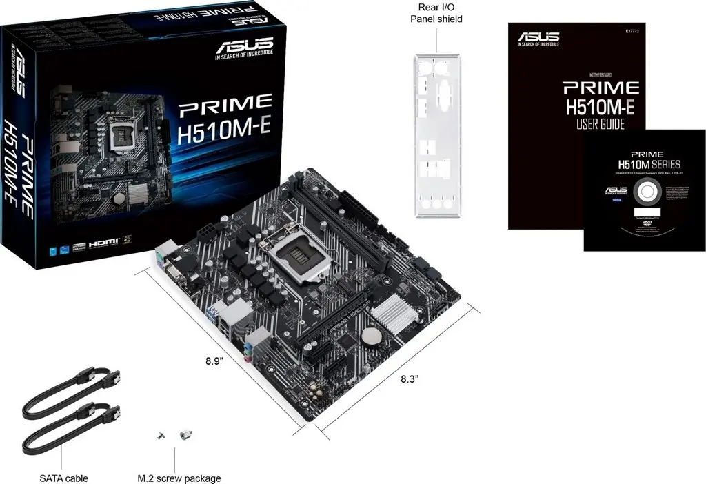 Материнская плата Asus Prime H510M-E