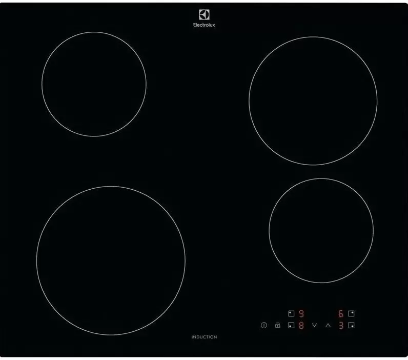 Plită incorporabilă cu inducție Electrolux LIB60420CK, negru