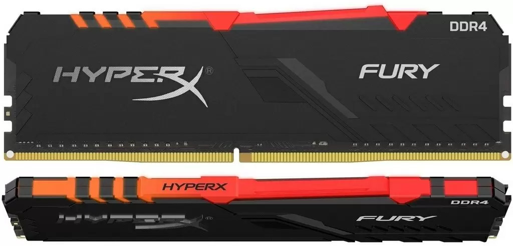 Оперативная память Kingston HyperX 64GB (2x32GB) DDR4-3000 Fury, CL16, 1.35V