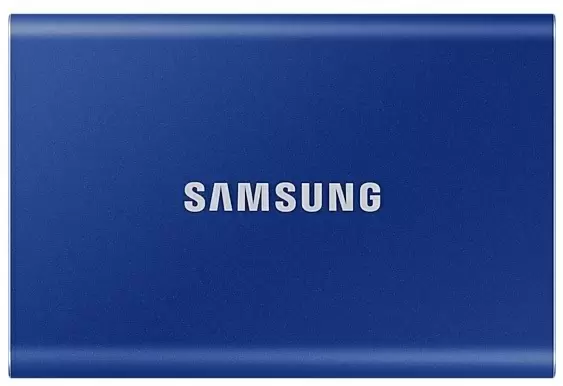 Внешний SSD Samsung Portable T7 500ГБ, синий