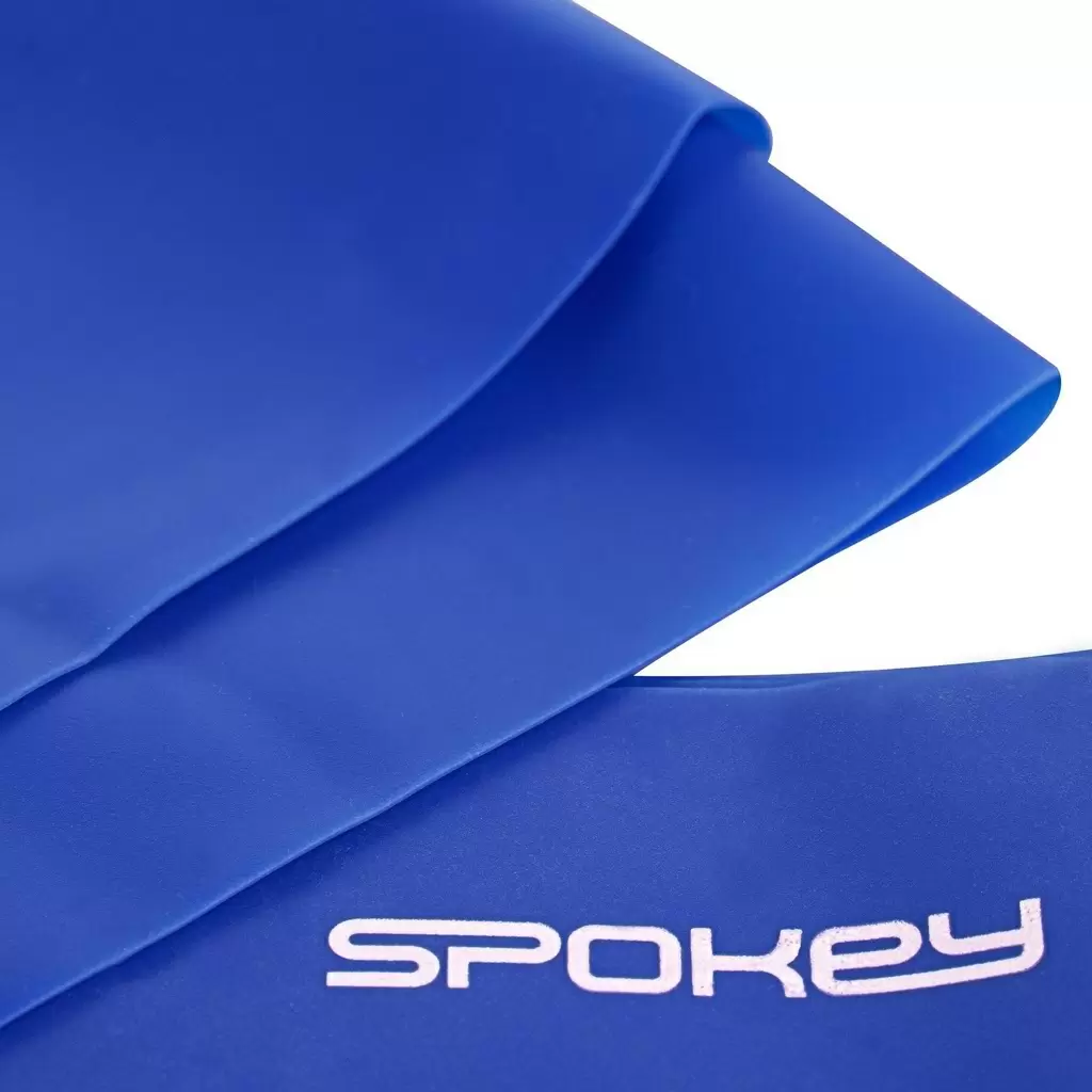 Bandă pentru pilates Spokey Ribbon II Hard Fitness Rubber, albastru