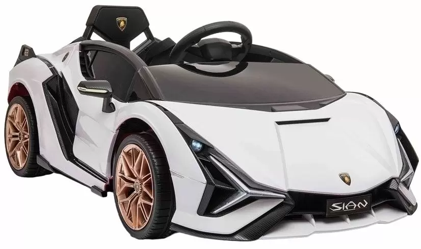 Электромобиль Lean Cars Lamborghini Sian 7496, белый