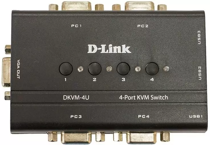 Multiplicator D-link DKVM-4U/C2A