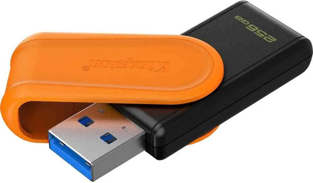 USB-флешка Kingston DataTraveler Exodia S, 256GB, оранжевый/черный на tehnoparc.md USB-флешка Kingston DataTraveler Exodia S, 256GB, оранжевый/черный