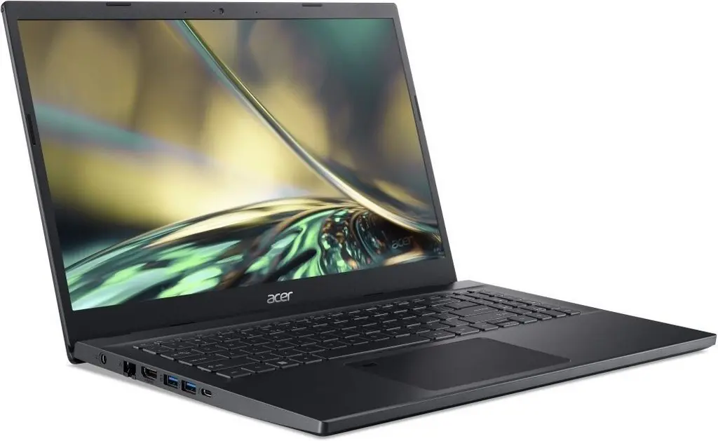 Laptop Acer Aspire A715-51G NH.QHUEU.009 (15.6"/FHD/Core i7-1260P/16GB/512GB/GeForce RTX 3050Ti 4GB GDDR6), negru