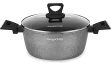 Кастрюля Konighoffer Grigio 3.9L, серый на tehnoparc.md Кастрюля Konighoffer Grigio 3.9L, серый