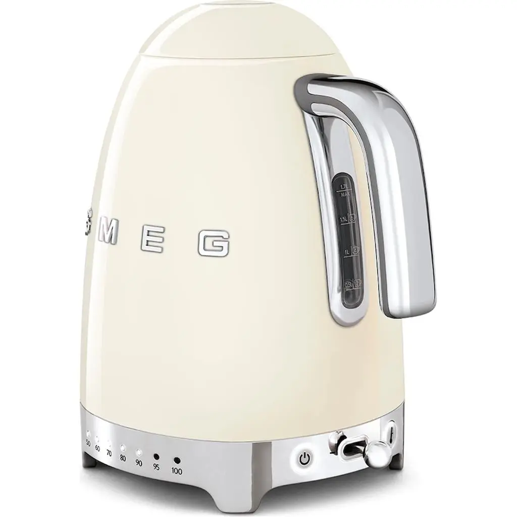 Электрочайник Smeg KLF04CREU, бежевый