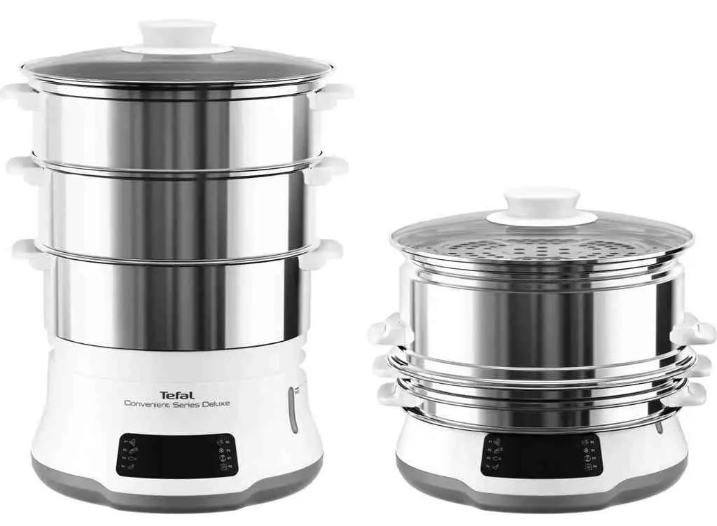 Aparat de gătit cu aburi Tefal VC502D10, alb