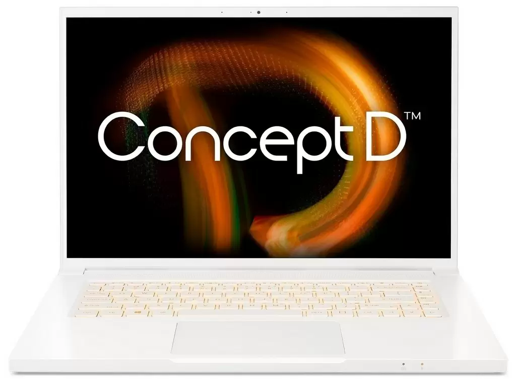 Ноутбук Acer ConceptD 3 NX.C6TEU.003 (16.0"/WUXGA/Core i7-11800H/16GB/1024GB/GeForce RTX 3050Ti 4GB GDDR6/W11H), белый