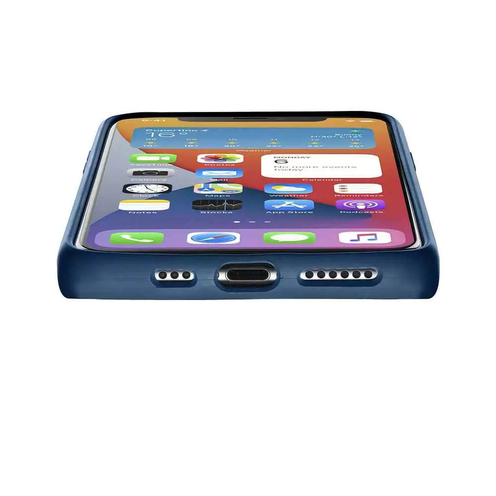 Husă de protecție Cellularline Sensation iPhone 12 mini, albastru