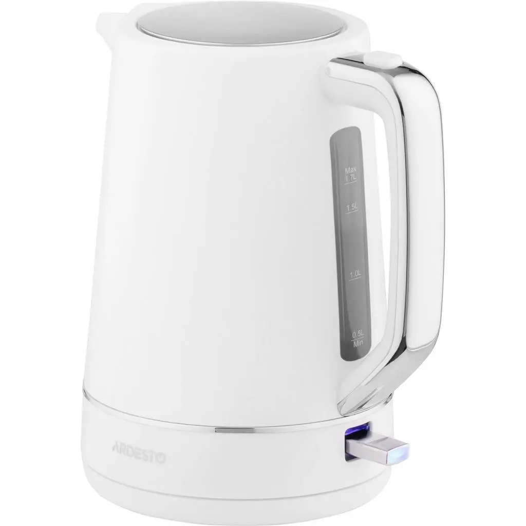 Электрочайник Ardesto EKL-450W, белый, белый