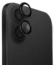 Sticlă de protecție Uniq Optix Aluminium Camera Lens Protector for iPhone 16/16 Plus Black pe tehnoparc.md Sticlă de protecție Uniq Optix Aluminium Camera Lens Protector for iPhone 16/16 Plus Black