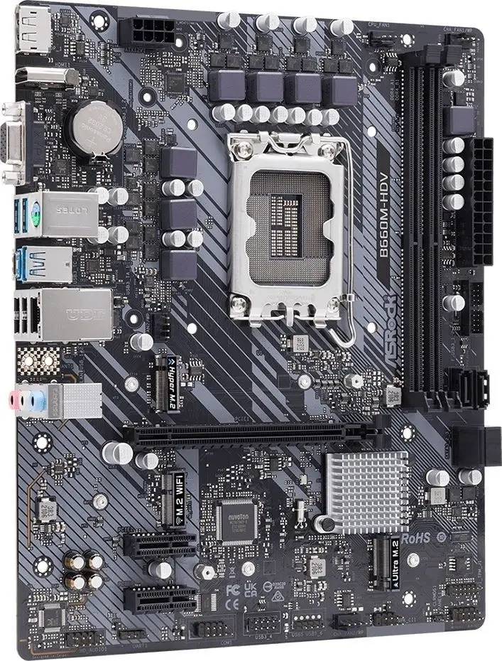 Placă de bază ASrock B660M-HDV