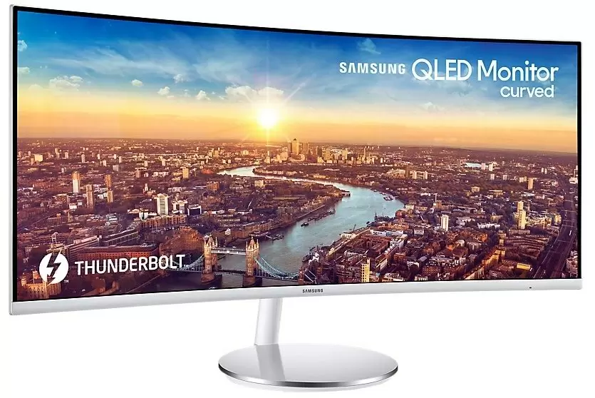 Монитор Samsung C34J791WTI, белый