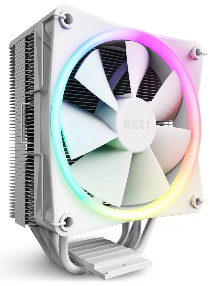 Cooler Procesor NZXT T120 RGB, alb